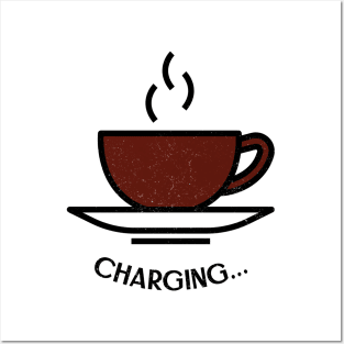 Charging... Coffee Mug Posters and Art